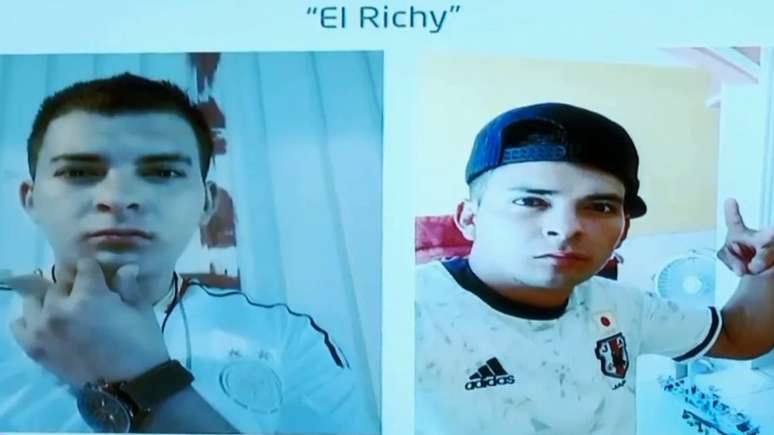 As autoridades de Veracruz divulgaram fotos de 'El Richy', suposto assassino de Valéria