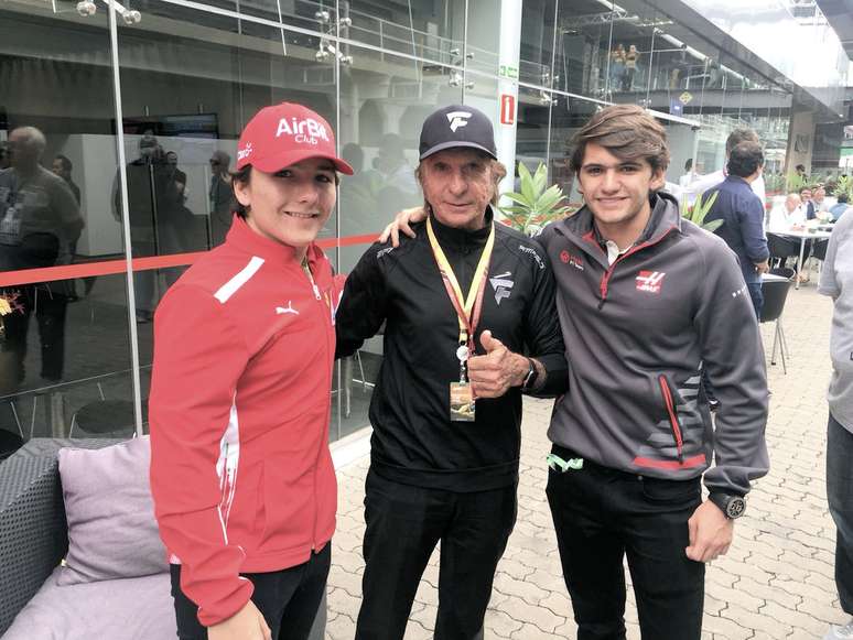 Campeão da F4 Italiana em 2018, Enzo Fittipaldi visita GP Brasil de F1 e ganha Capacete de Ouro