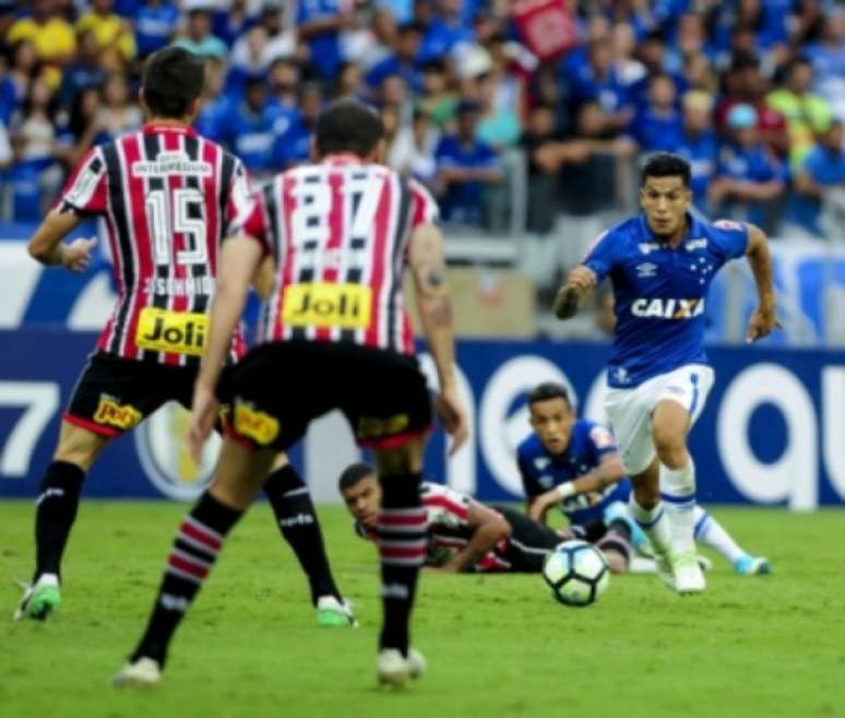 Romero tem sido um dos coringas de Mano na equipe cruzeirense- Washington Alves/Cruzeiro