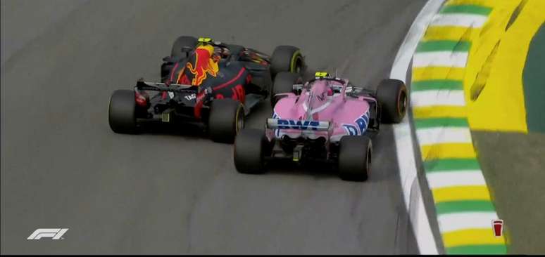 GP do Brasil: Ocon defende seu direto ao espaço em incidente com Verstappen