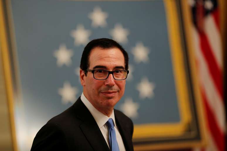 Secretário do Tesouro dos Estados Unidos, Steven Mnuchin, na Casa Branca, em Washington 12/09/2018 REUTERS/Carlos Barria 