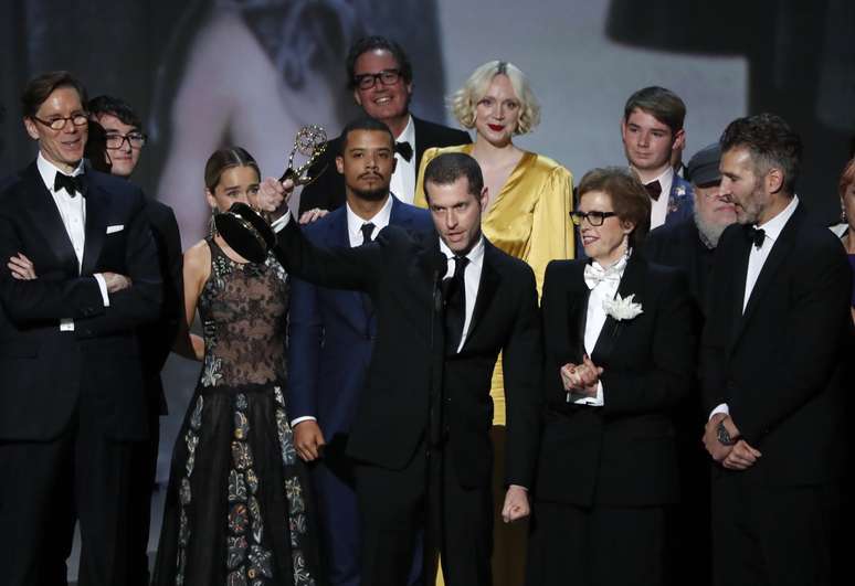 "Game of Thrones" leva prêmio Emmy em Los Angeles
 17/09/2018    REUTERS/Mario Anzuoni 