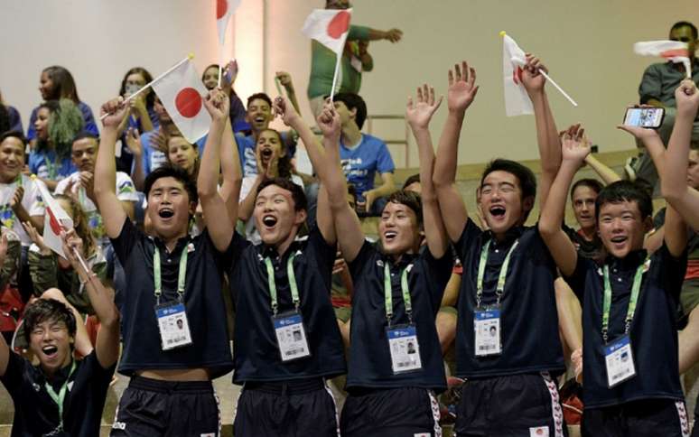 Delegação japonesa participa dos Jogos Escolares da Juventude (Foto: Alexandre Loureiro/Exemplus/COB)