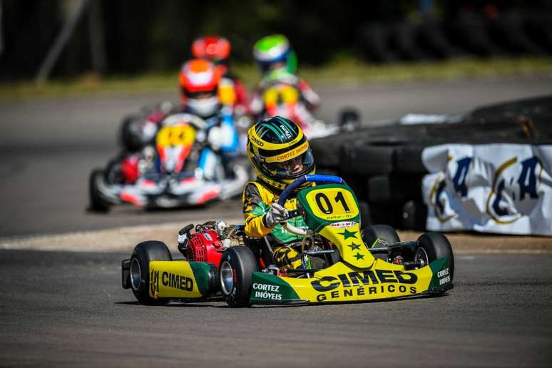 Time Cimed Racing é destaque no kart e na preliminar do GP do Brasil de F-1
