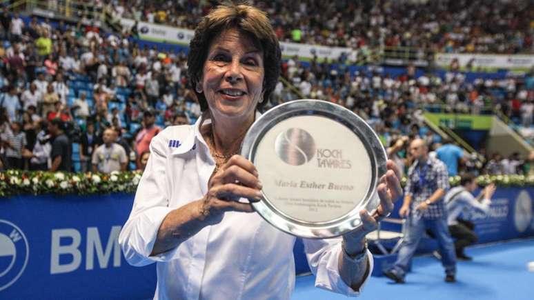 Maria Esther Bueno marcou a história do tênis mundial (Foto: William Volcov/Photo Press)