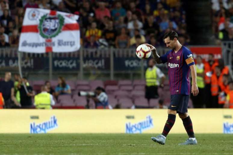 Messi vai ter que se explicar na justiça (Foto: Pau Barrena / AFP)