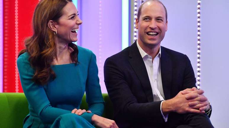 Kate e William visitaram a BBC nesta quinta