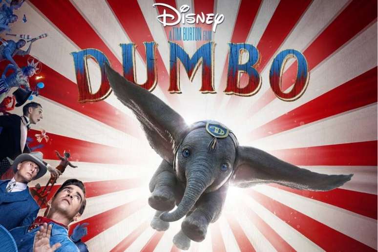 Disney também divulgou o cartaz do live-action de 'Dumbo' nesta quarta, 14