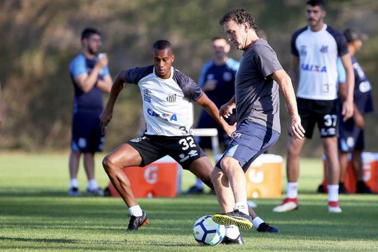 Copete deve ganhar sequência no Santos (Foto: Pedro Ernesto Guerra Azevedo)