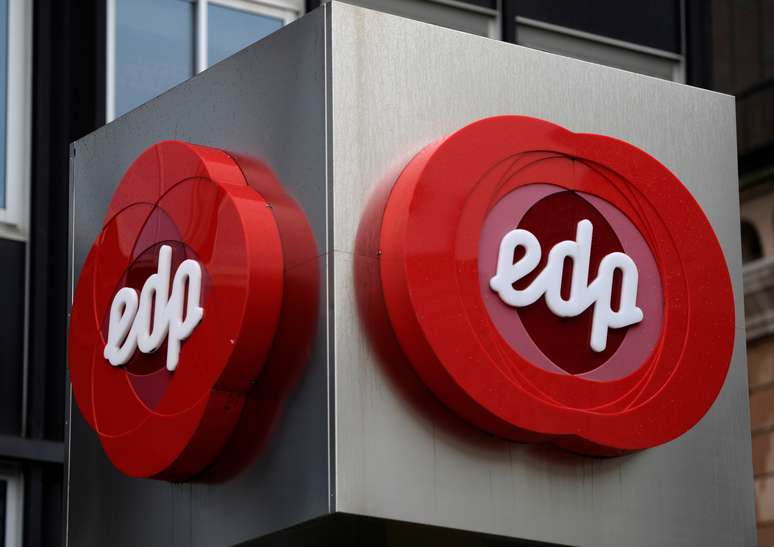 Logo da EDP Energias é vista em Oviedo, Espanha 14/05/2018 REUTERS/Eloy Alonso