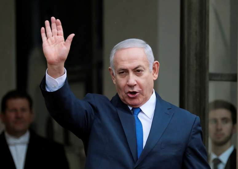 Netanyahu em Paris
 11/11/2018   REUTERS/Reinhard Krause