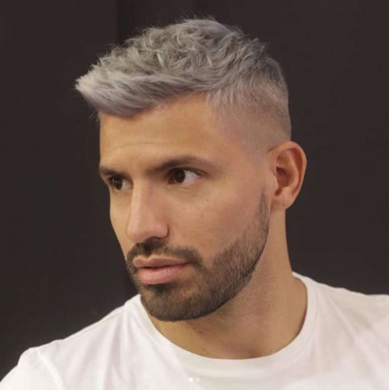 Javier Mascherano zombou do novo visual do amigo Kun Aguero (Foto: Reprodução/ Instagram)