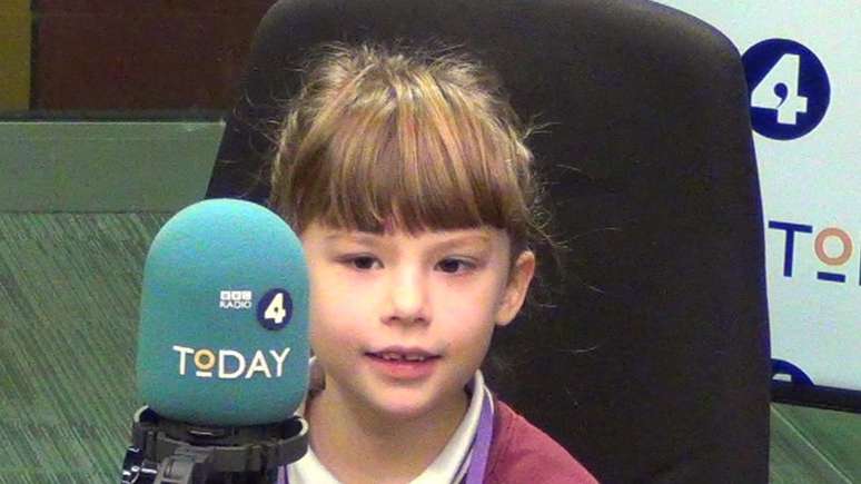 A pequena Emily Pratt, de 6 anos, foi uma dos participantes do estudo