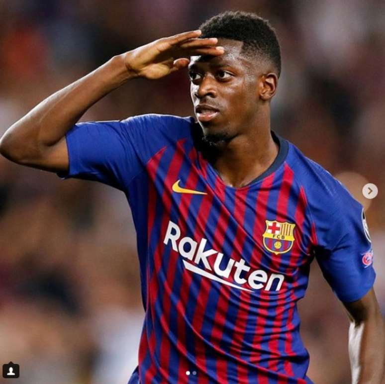 A relação de Dembélé com o Barcelona segue instável (Foto: Reprodução/ Instagram)