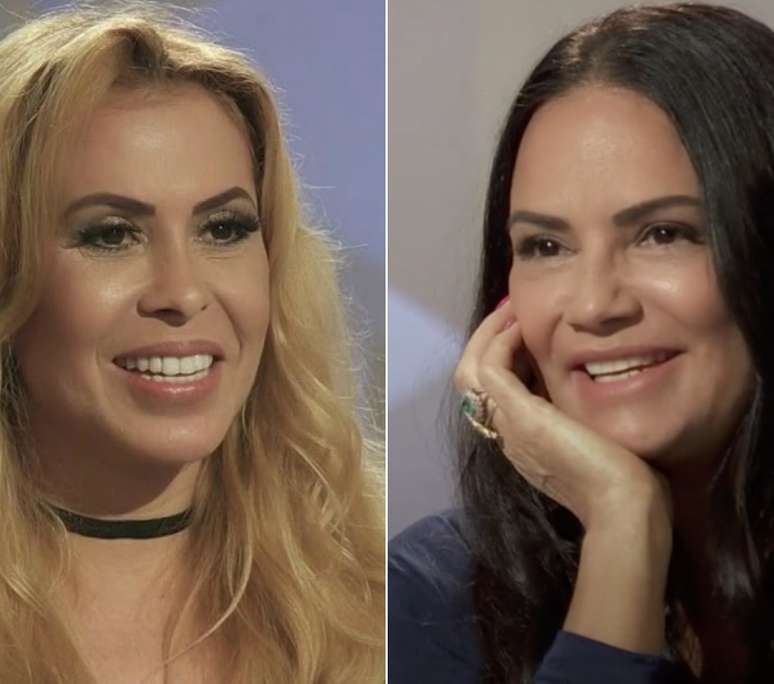 Joelma e Luiza Brunet conversaram a respeito da violência praticada por ex-companheiros: confissões que podem ajudar milhões de pessoas na mesma situação