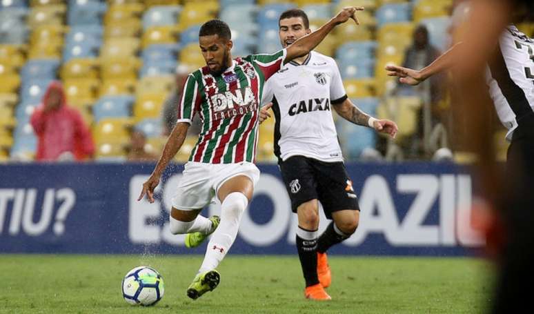 Fluminense empatou com o Ceará em casa (Foto: LUCAS MERÇON / FLUMINENSE F.C.)