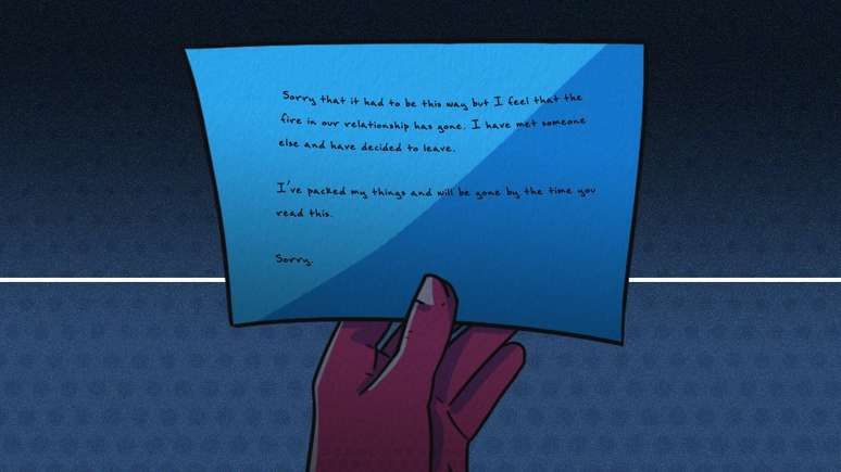 'Conheci outra pessoa e decidi ir embora', dizia trecho do bilhete