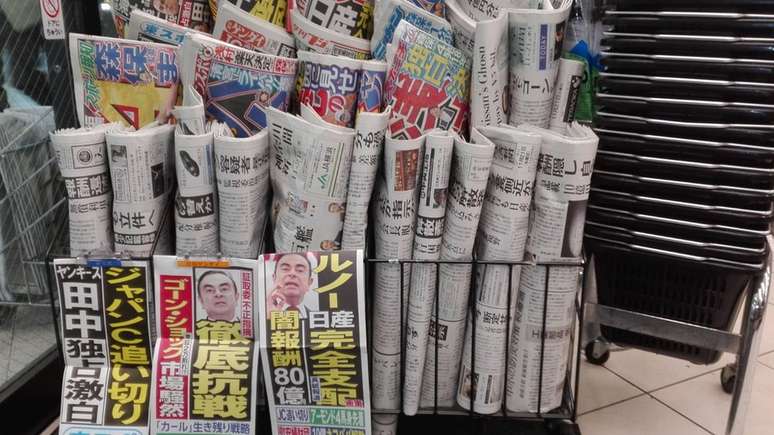 O caso tem gerado interesse na imprensa japonesa