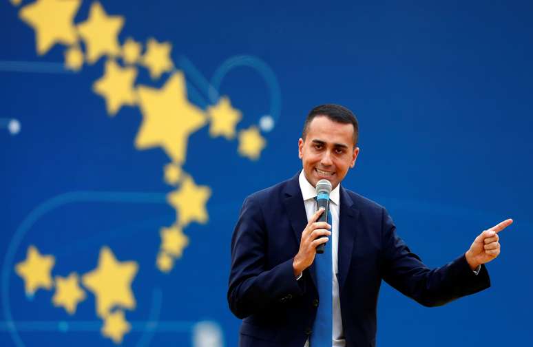 Vice-primeiro-ministro da Itália, Luigi Di Maio, em Roma 21/10/2018 REUTERS/Max Rossi 