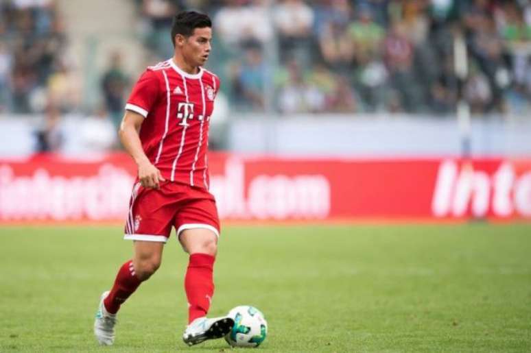 Emprestado pelo Real Madrid, James não vive bom momento no Bayern (Foto: AFP)