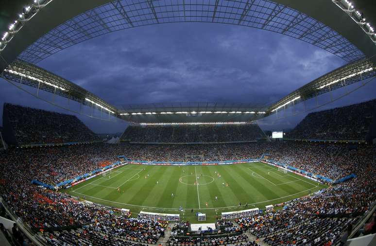 Vista da Arena Corinthians durante semifinal da Copa do Mundo de 2014 entre Holanda e Argentina
09/09/2014 REUTERS/Paulo Whitaker