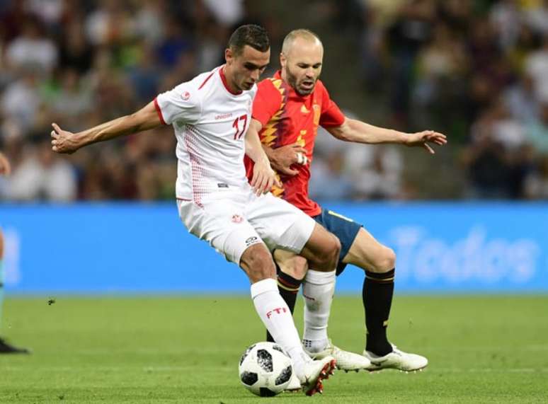 Iniesta se aposentou da seleção espanhola após a Copa do Mundo (Foto: Pierre-Philippe Marcou / AFP)