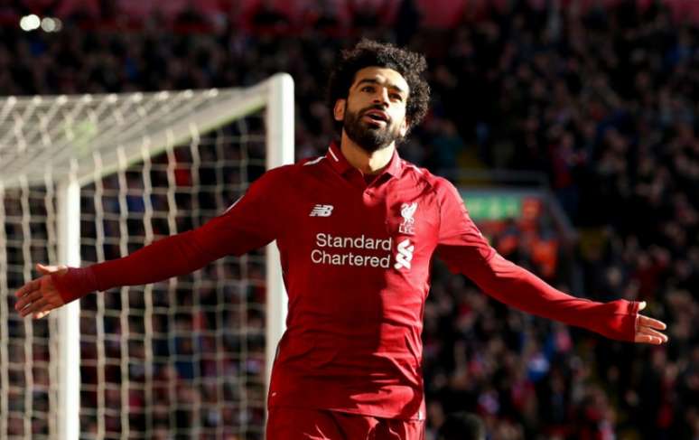 Salah é um dos destaques do Liverpool (Foto: Reprodução)