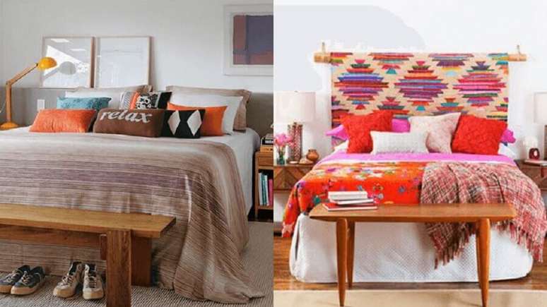 8. A roupa de cama pode transformar a decoração do seu quarto.