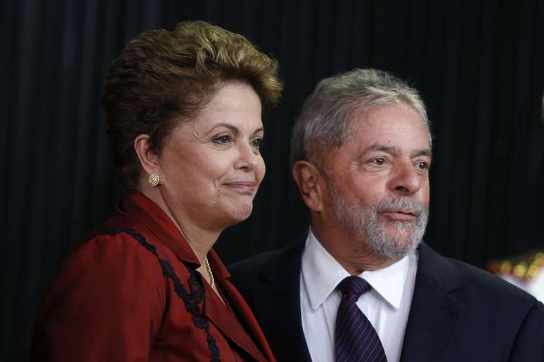 Ex-presidentes Dilma Rousseff e Lula