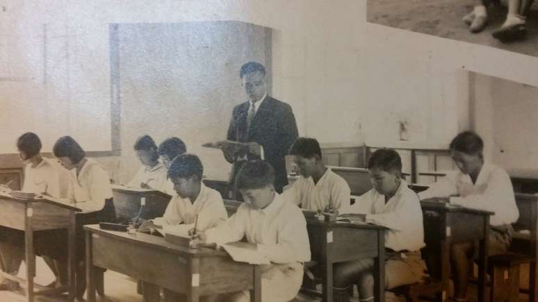 Aiko estudou em escola s&oacute; para imigrantes em Bastos, no interior de SP