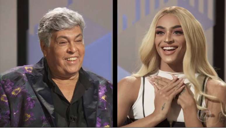 Sidney Magal e Pabllo Vittar participam do quadro 'Você por aqui?', do 'Fantástico'.