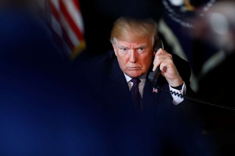 O presidente dos Estados Unidos, Donald Trump, em Mar-a-Lago, na Flórida
22/11/2018
REUTERS/Eric Thayer 