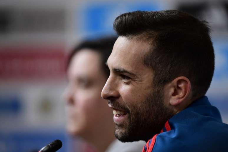 Alba é titular absoluto do Barcelona (Foto: PIERRE-PHILIPPE MARCOU / AFP)