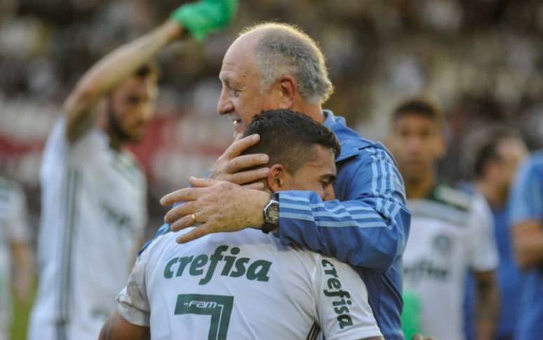 Felipão foi um dos principais personagens do título palmeirense (Foto: Nayra Halm/Fotoarena)