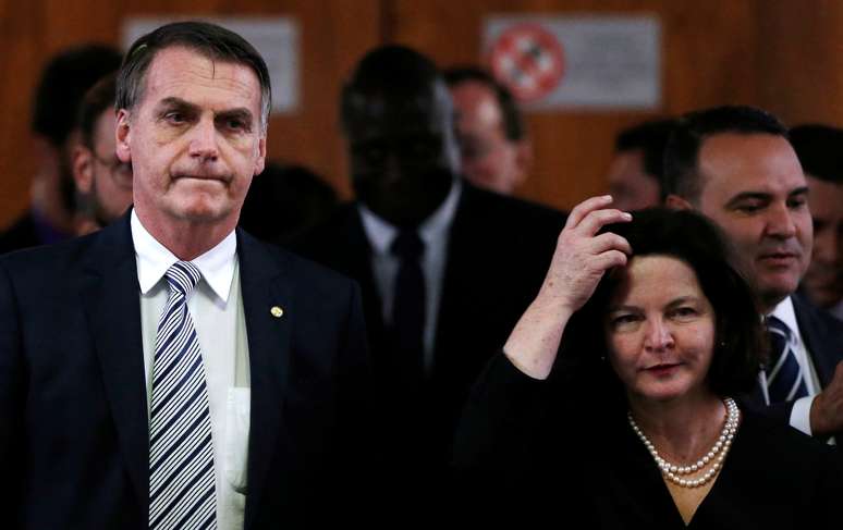 Presidente eleito, Jair Bolsonaro, e a procuradora-geral da República, Raquel Dodge
20/11/2018
REUTERS/Adriano Machado