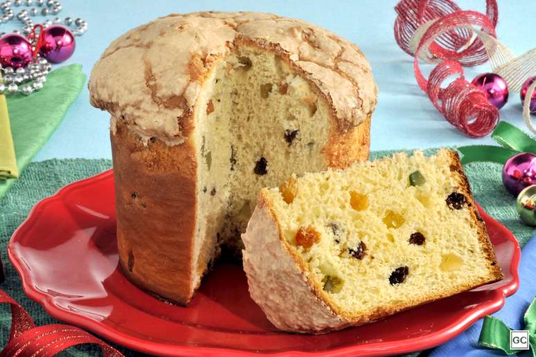 Panetone com casquinha crocante