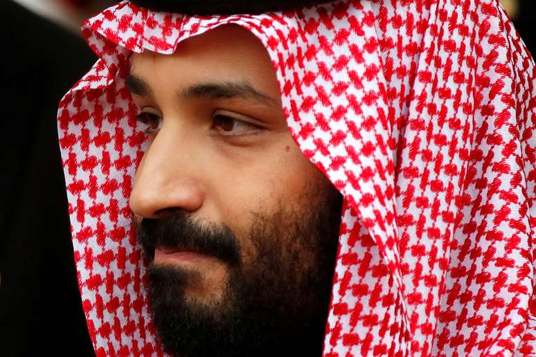 Príncipe herdeiro saudita, Mohammed bin Salman 09/04/2018 REUTERS/Charles Platiau