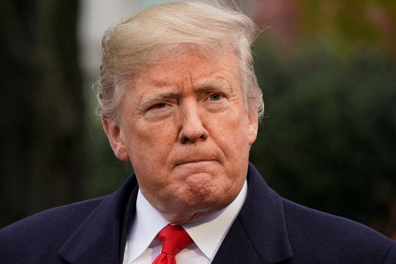 Presidente dos EUA, Donald Trump, fala com jornalistas na Casa Branca
26/11/2018 REUTERS/Jonathan Ernst