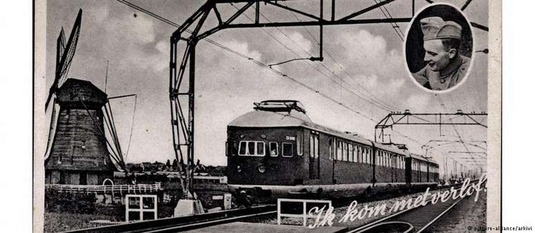 Cartão postal da NS de 1934