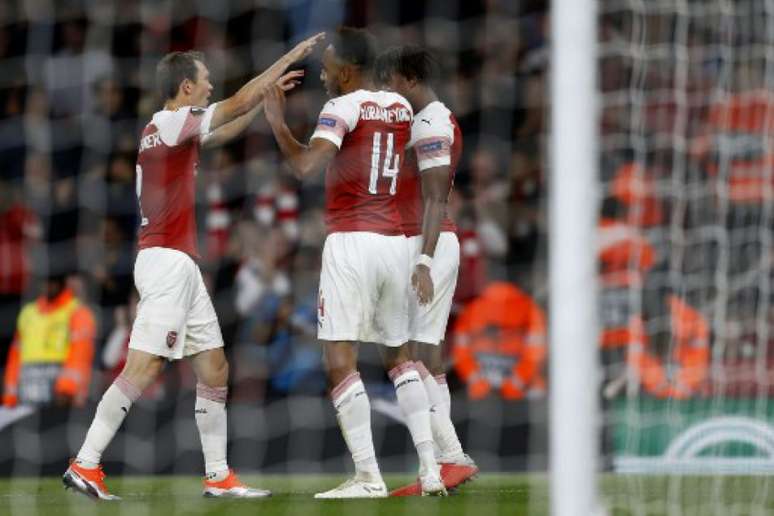 Arsenal venceu o jogo no Emirates Stadium (Foto: Ian KINGTON / AFP)