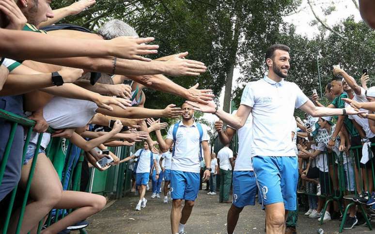 Edu Dracena destaca como sempre foi bem tratado por todos desde que chegou ao Palmeiras, em 2016 (Divulgação)