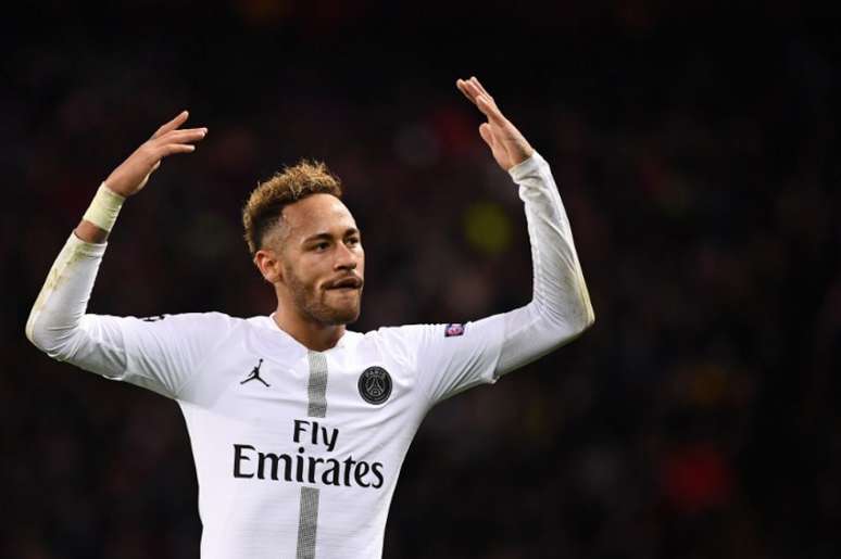 Neymar fez o segundo gol do PSG (Foto: AFP)