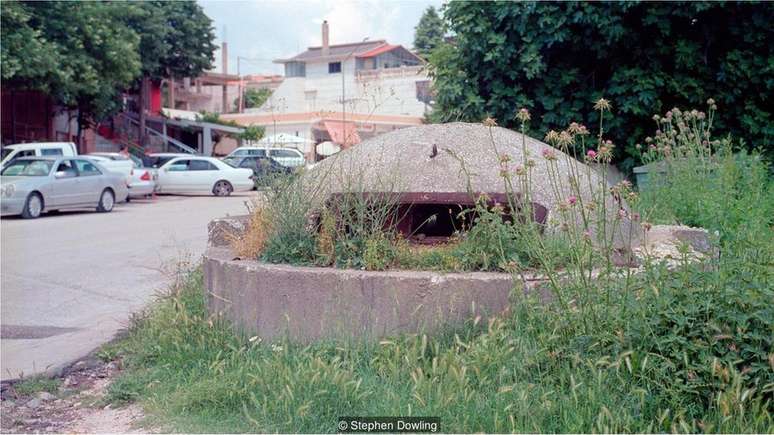 Os bunkers QZ foram projetados para um dos dois soldados impedir o avanço do inimigo | Crédito: Stephen Dowling