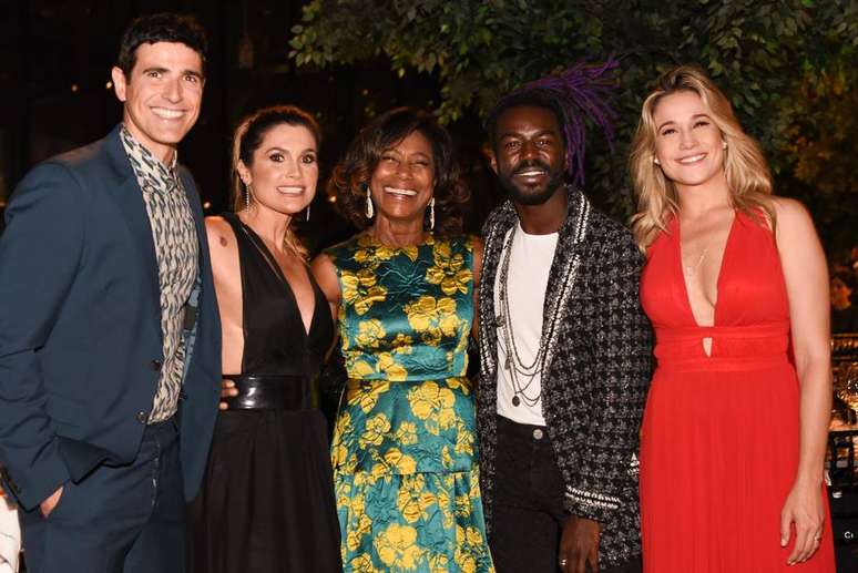 Reynaldo Gianecchini, Flávia Alessandra, Gloria Maria, Jonathan Azevedo e Fernanda Gentil