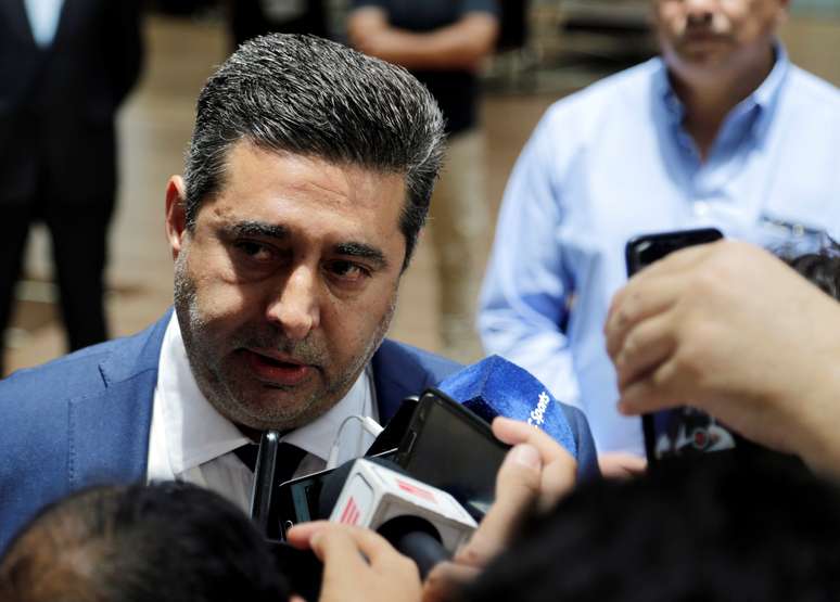 Presidente do Boca Juniors, Daniel Angelici