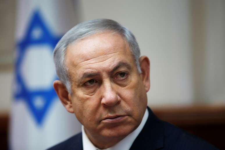 Premiê israelense, Benjamin Netanyahu, em evento em Jerusalém  25/11/2018 REUTERS/Ronen Zvulun 