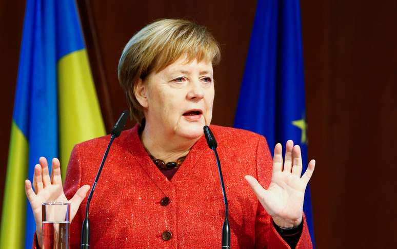 Merkel em Berlim
 29/11/2018    REUTERS/Fabrizio Bensch 