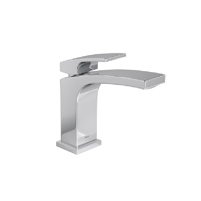 2- A torneira para pia de banheiro monocomando da linha Deca Acqua é prática e tem um design moderno. Fonte: Deca