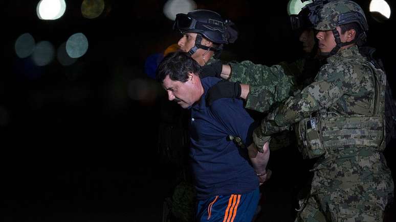 El Chapo responde a um total de 11 acusações que poderiam condená-lo à prisão perpétua