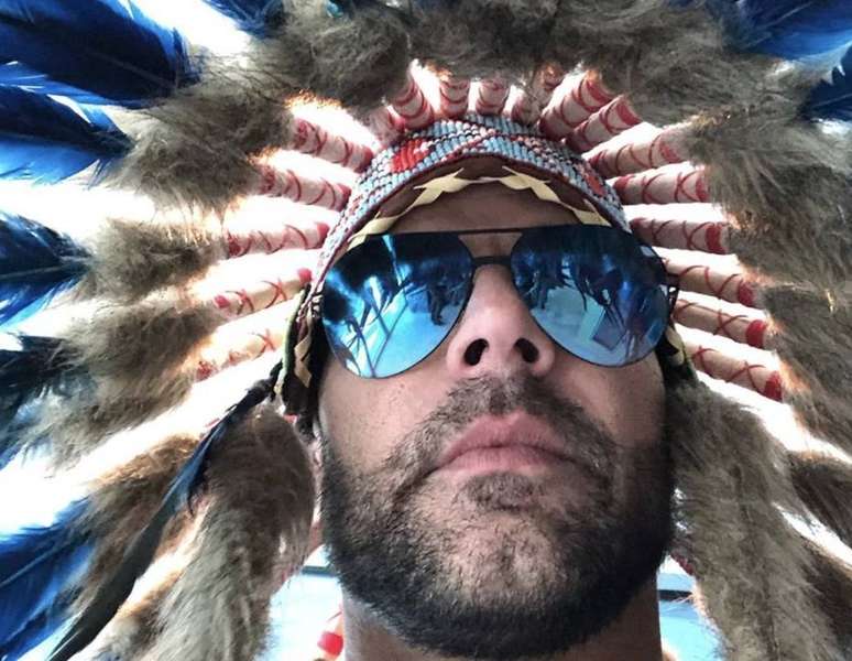 Ricky Martin causou polêmica com foto.